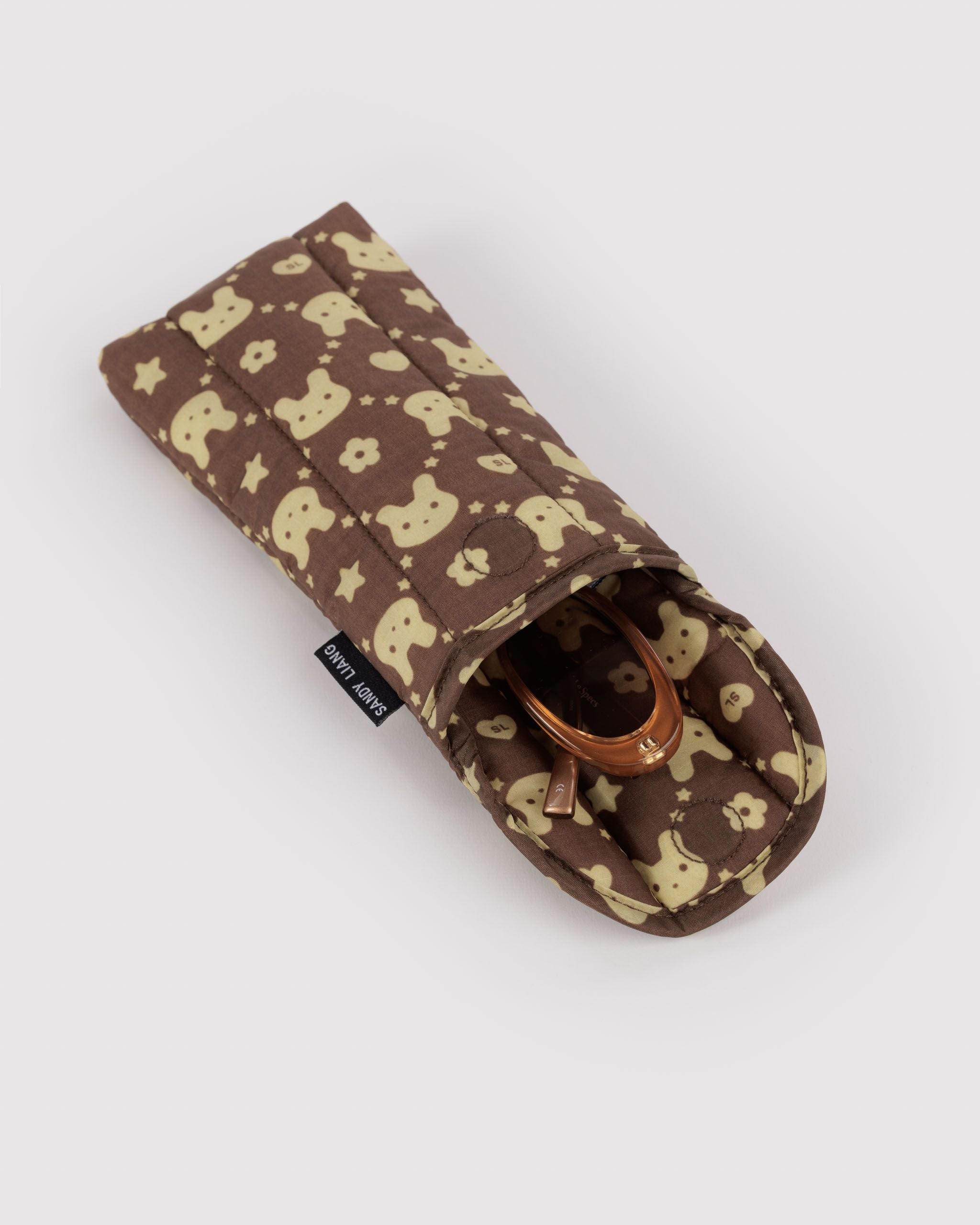 Padded Everyday Protection - Puffy Glasses Sleeve in Bunny