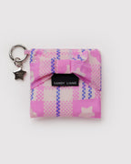 Baby Bow Baggu - Market Plaid Pink