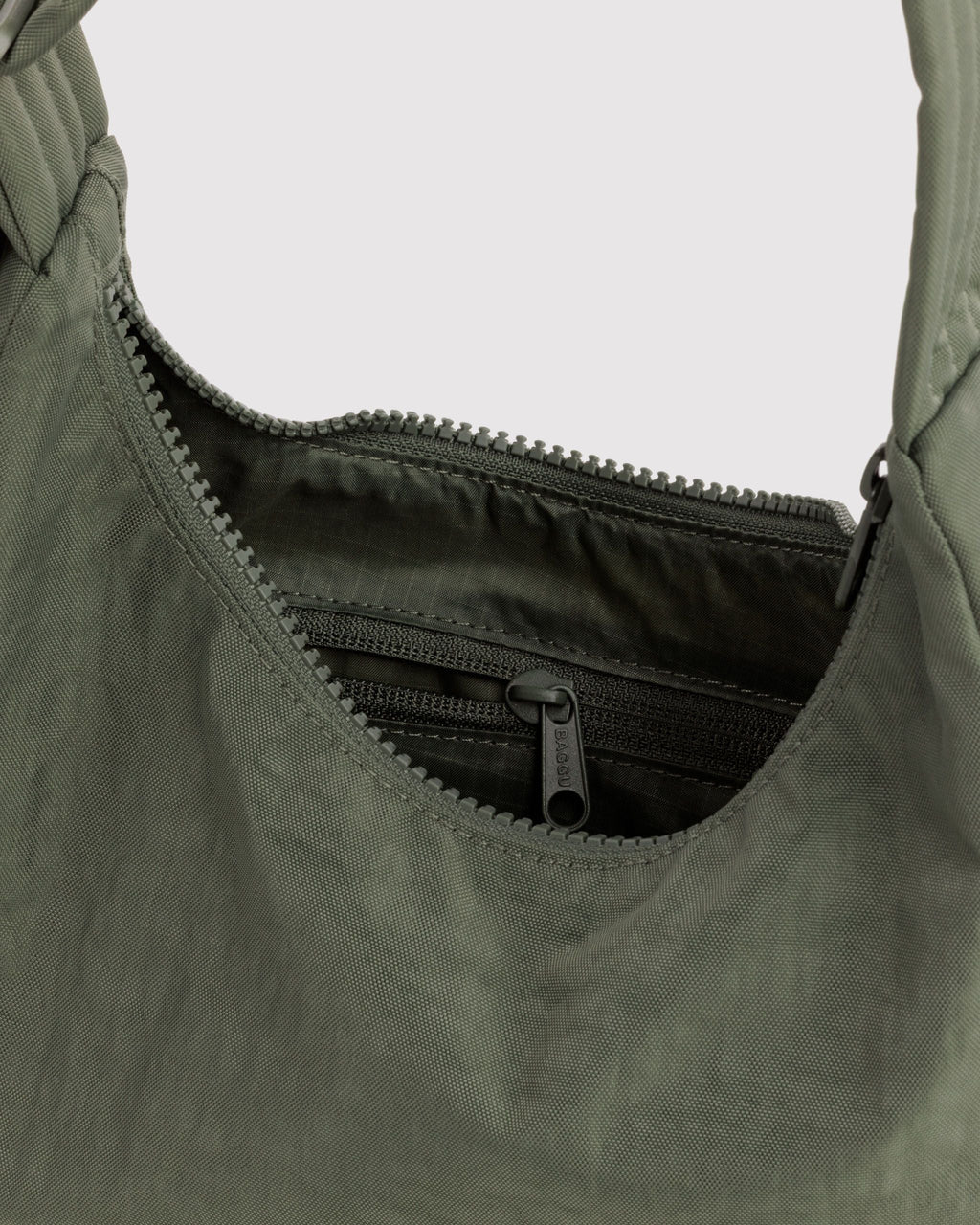Easy Day to Night Carry - Mini Nylon Shoulder Bag in Caper