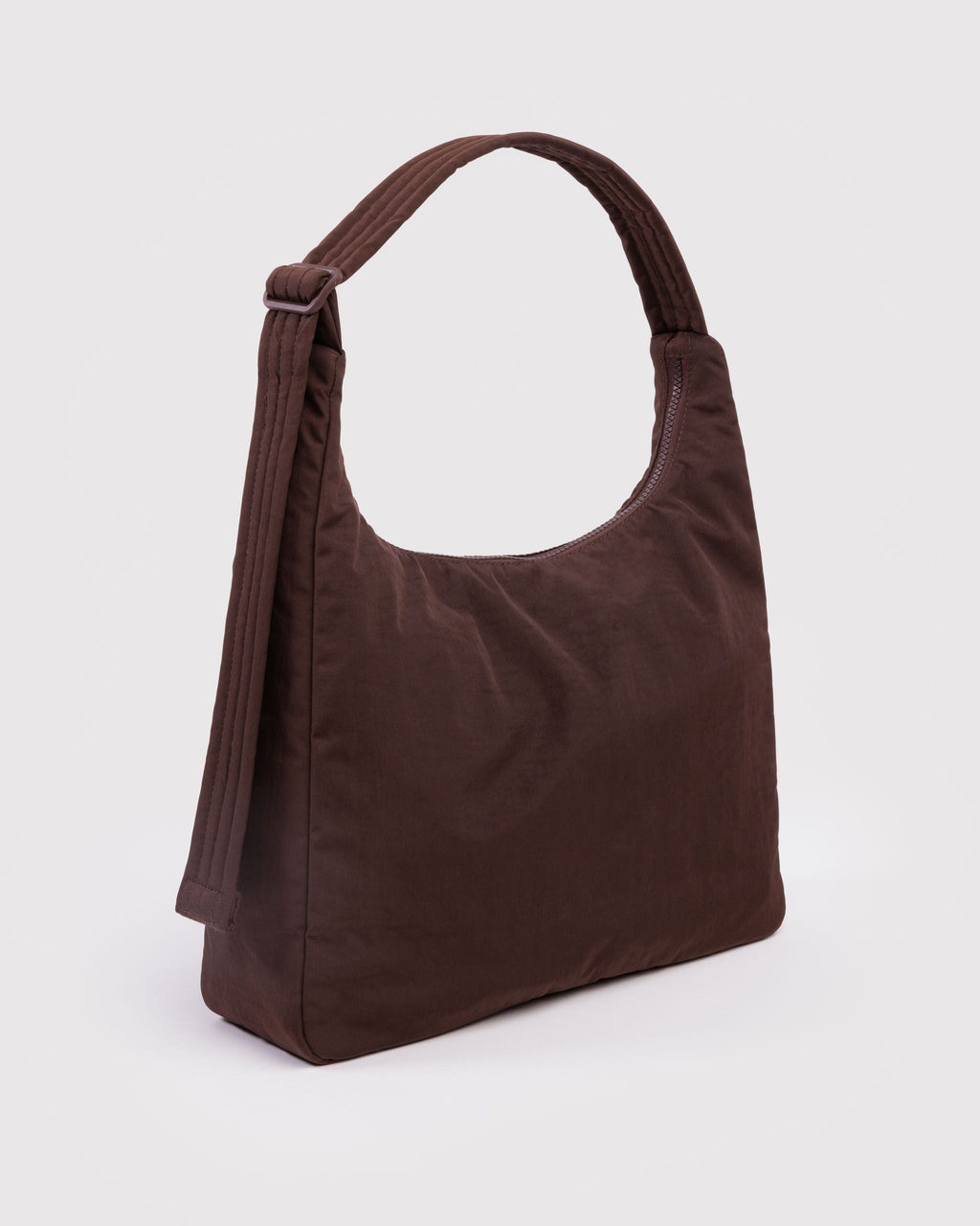 Easy Day to Night Carry - Nylon Shoulder Bag in Coffee