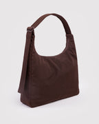 Easy Day to Night Carry - Nylon Shoulder Bag in Coffee