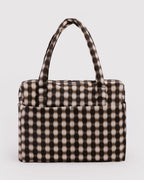 Cloud Carry-On - Blurred Gingham Brown