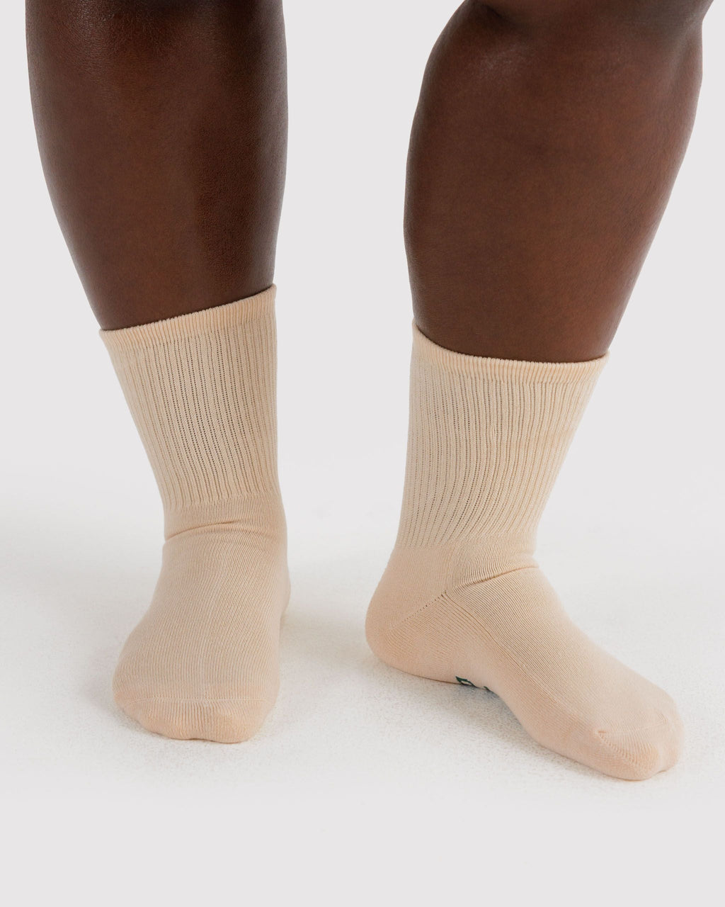 Soft Daily Essential - Ribbed Sock in Ecru