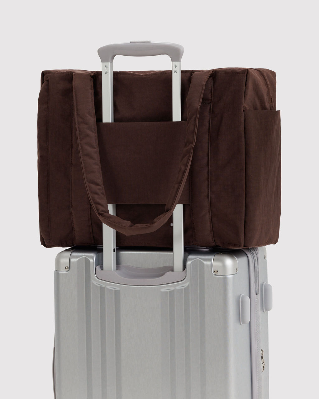 Lightweight Trip Companion - Small Cloud Carry-On in Coffee