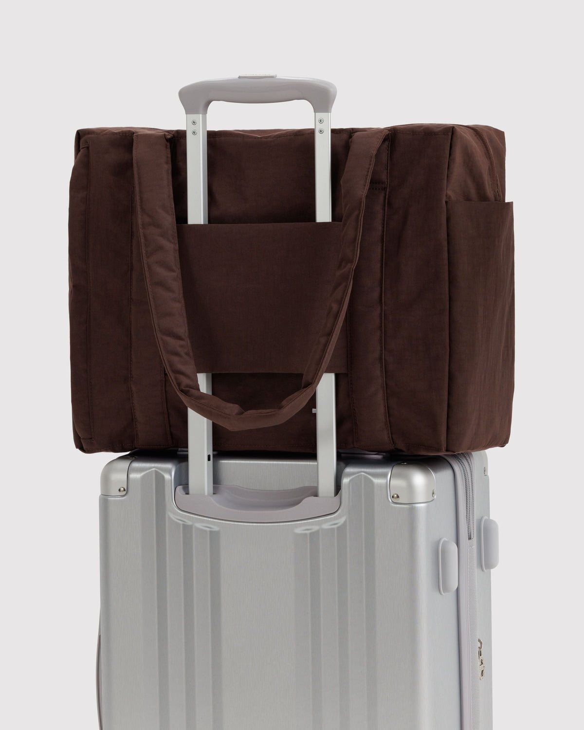 Lightweight Trip Companion - Small Cloud Carry-On in Coffee
