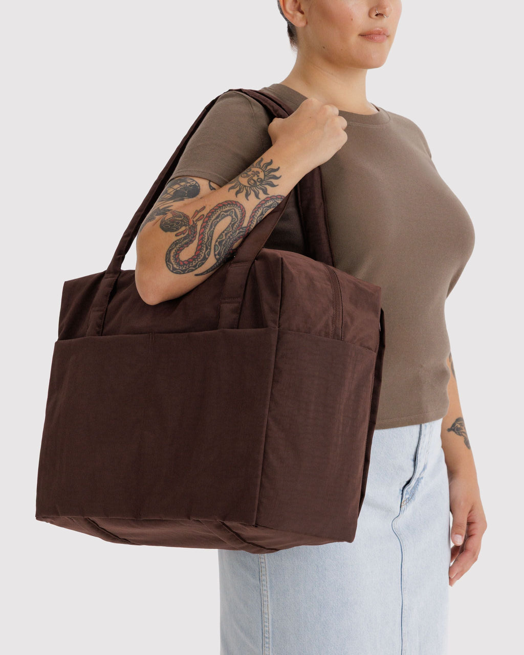 Lightweight Trip Companion - Cloud Carry-On in Coffee