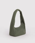 Easy Day to Night Carry - Small Nylon Meringue Bag in Caper