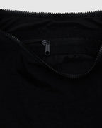 Easy Day to Night Carry - Medium Nylon Crescent Bag in Black