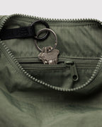 Easy Day to Night Carry - Small Nylon Crescent Bag in Caper