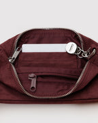 Easy Day to Night Carry - Nylon Pochette - Sale in Mahogany