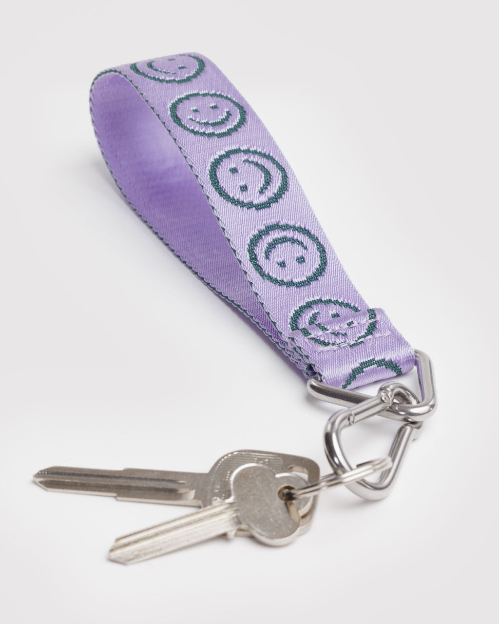 Colorful Everyday Detail - Logo Keychain in Lilac Happy