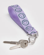 Colorful Everyday Detail - Logo Keychain in Lilac Happy