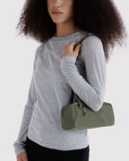 Easy Day to Night Carry - Small Nylon Bowler Bag in Caper