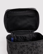 Large Cosmetic Case in Charcoal Ditsy Floral - Easy Style
