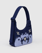 Mini Nylon Shoulder Bag - Sale in Western Applique - Easy Style