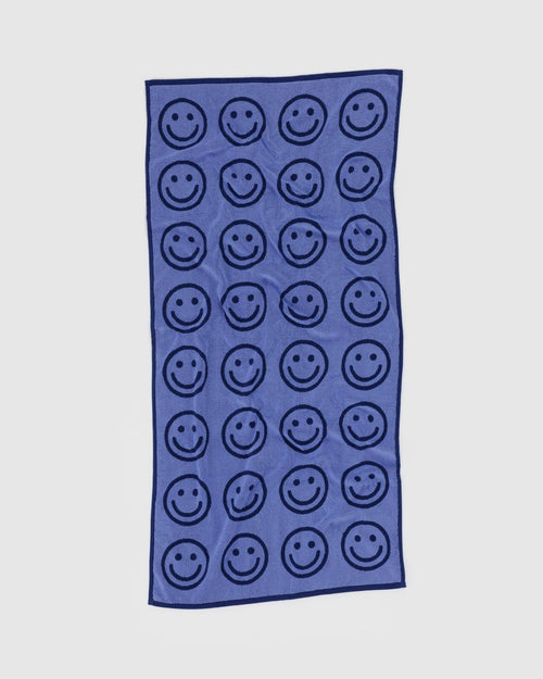 Bath Towel - Happy Blue