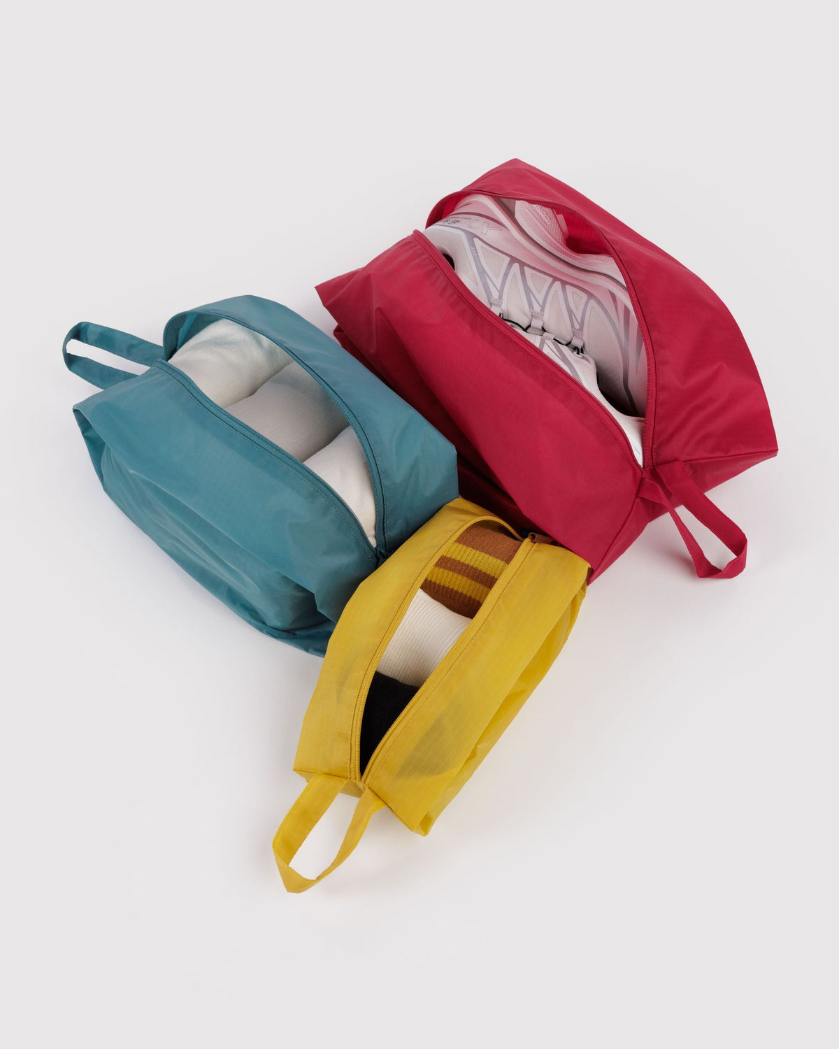 Organized Travel Essential - 3D Zip Set in Jewel Mix