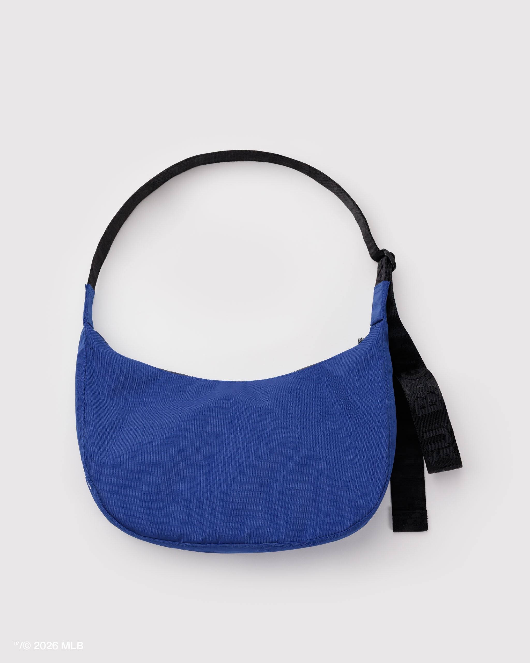 Easy Day to Night Carry - Medium Nylon Crescent Bag in New York MetsTM