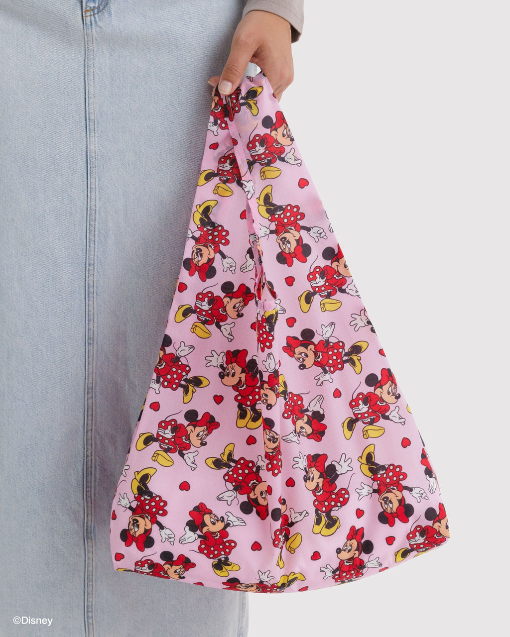 Lightweight Reusable Essential - Standard Baggu in Minnie Mouse