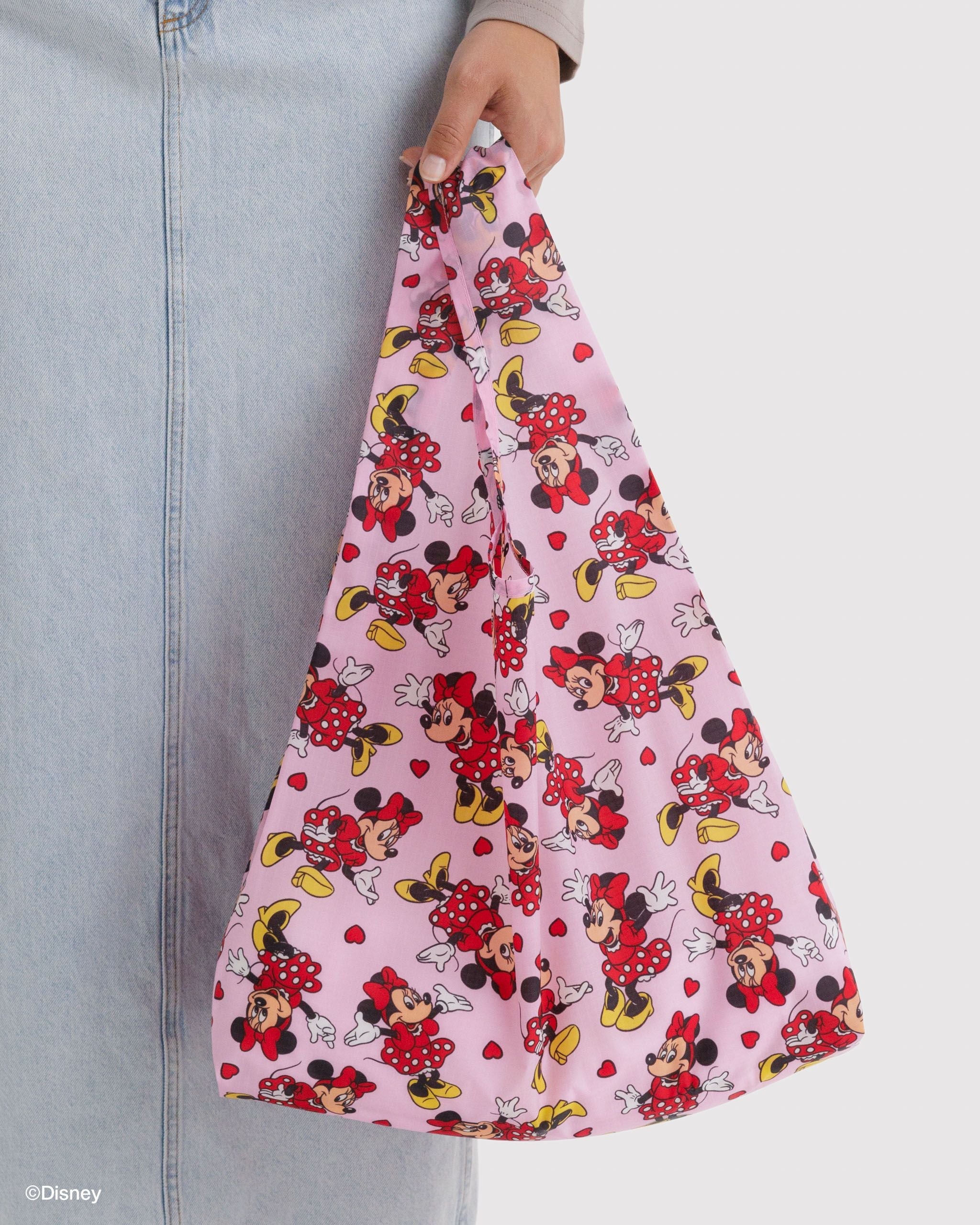 Lightweight Reusable Essential - Standard Baggu in Minnie Mouse