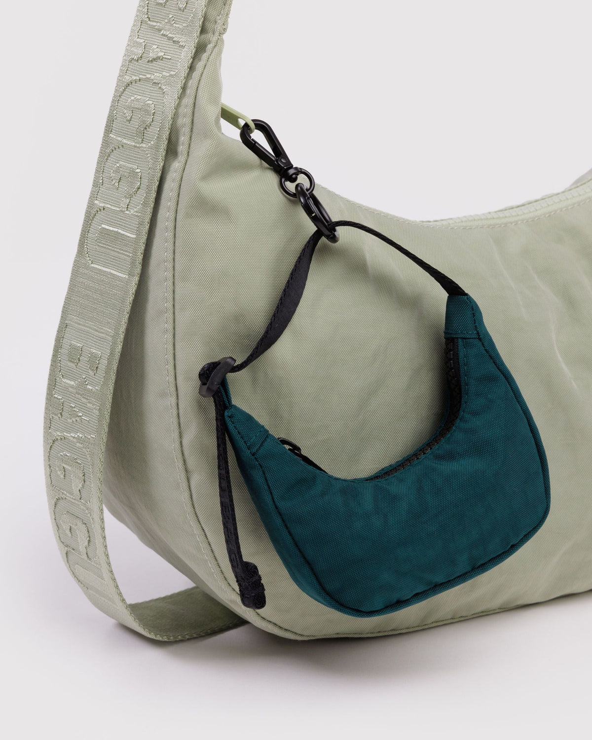 Colorful Everyday Detail - Crescent Bag Charm in Deep Sea