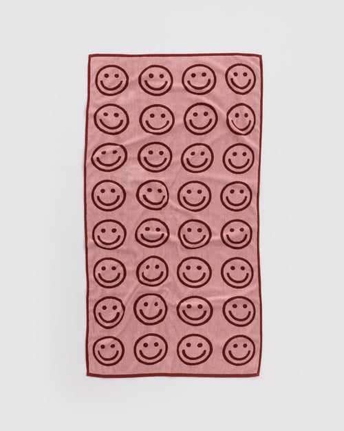 Bath Towel - Blush Happy