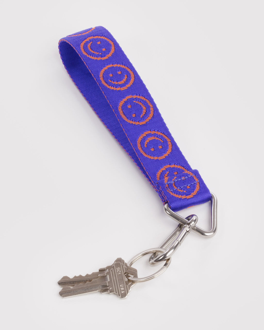 Colorful Everyday Detail - Logo Keychain in Lapis Happy