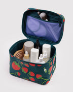 Organized Travel Essential - Large Cosmetic Case in Strawberry Blossom