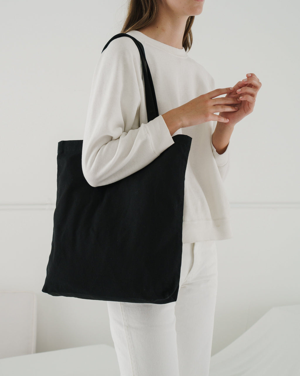 Flexible Daily Tote - Merch Tote in Black