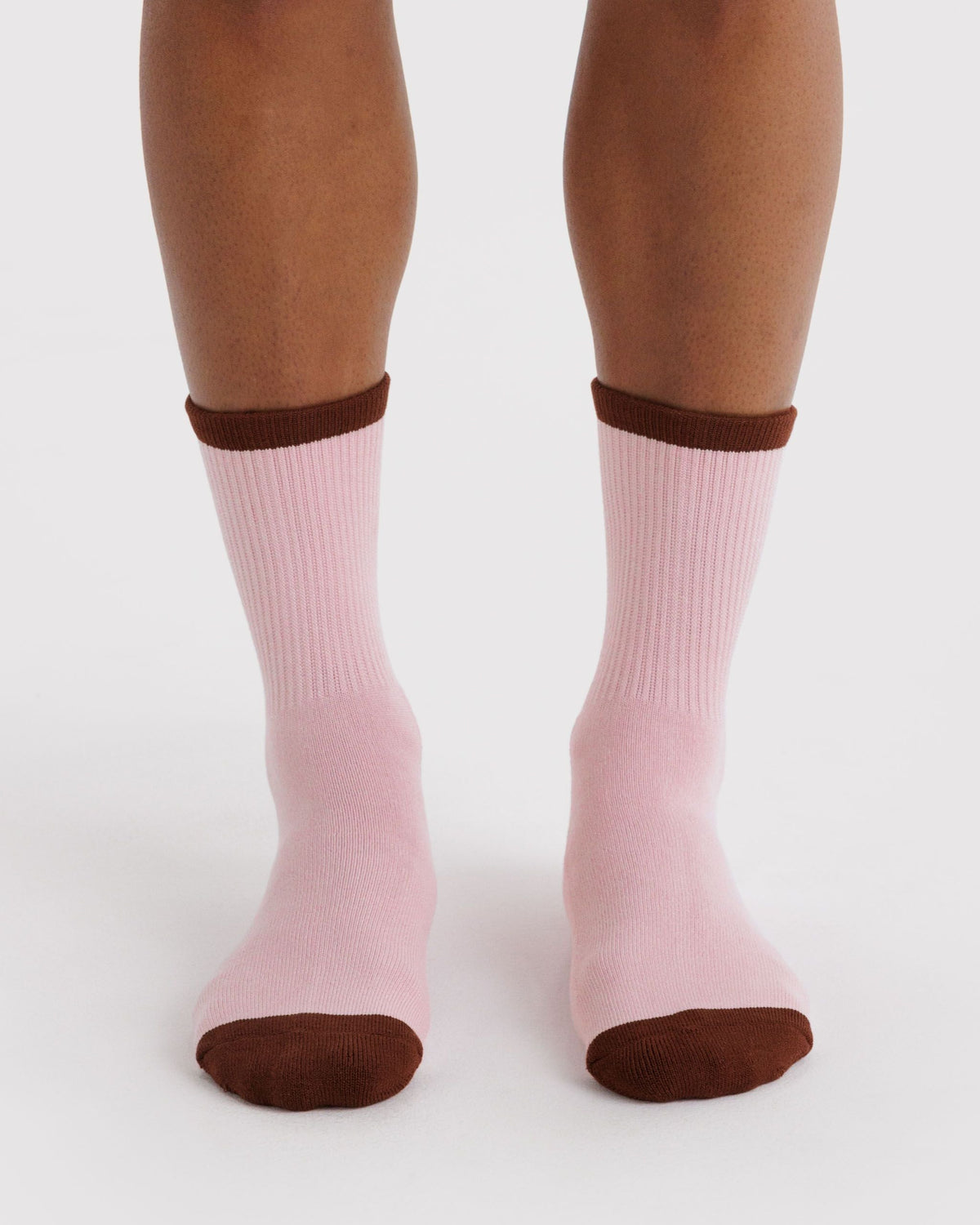 Soft Daily Essential - Ribbed Sock in Blush Mix