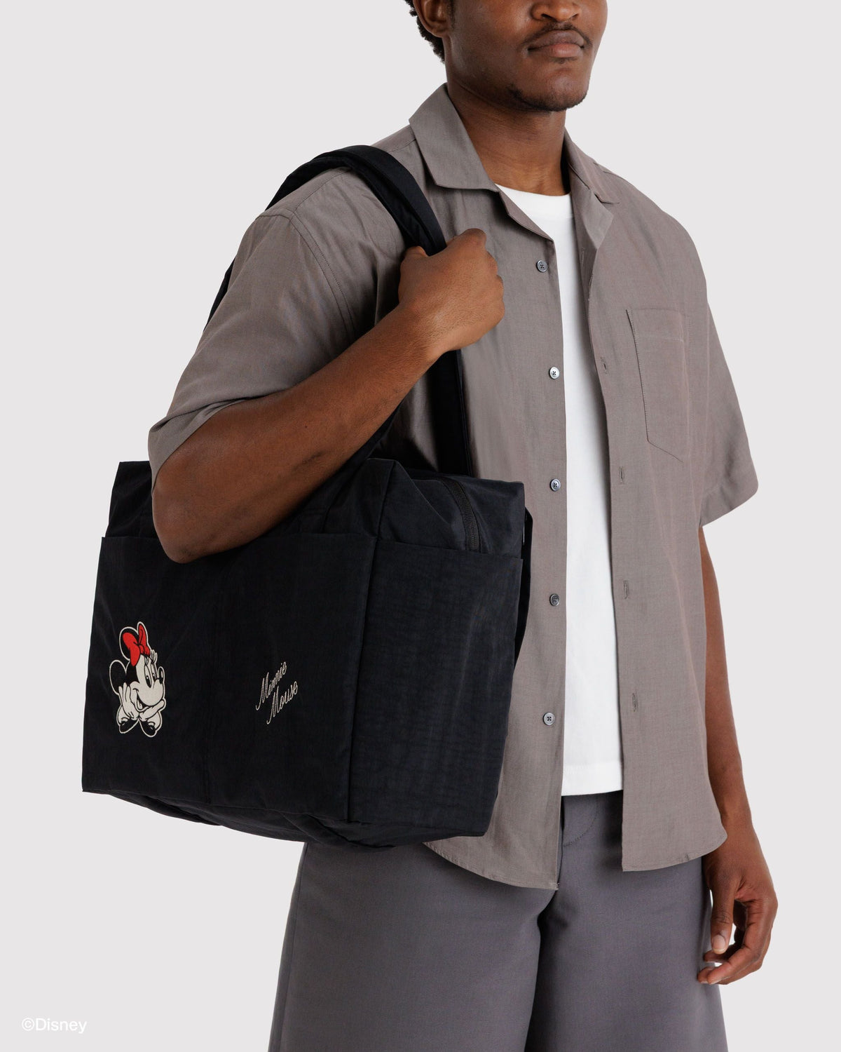 Small Cloud Carry-On in Embroidered Minnie Mouse - Easy Style