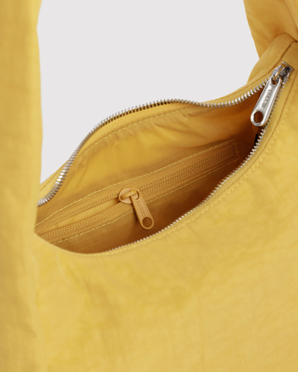 Easy Day to Night Carry - Small Nylon Meringue Bag in Sunflower