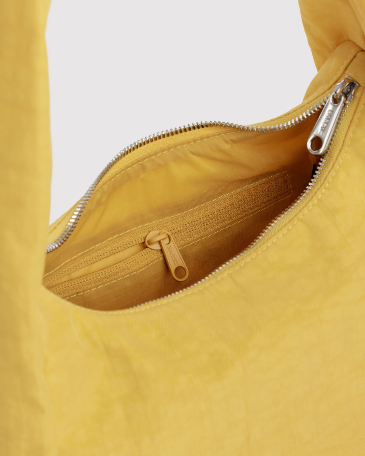 Easy Day to Night Carry - Small Nylon Meringue Bag in Sunflower