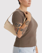 Easy Day to Night Carry - Nylon Pochette - Sale in Custard