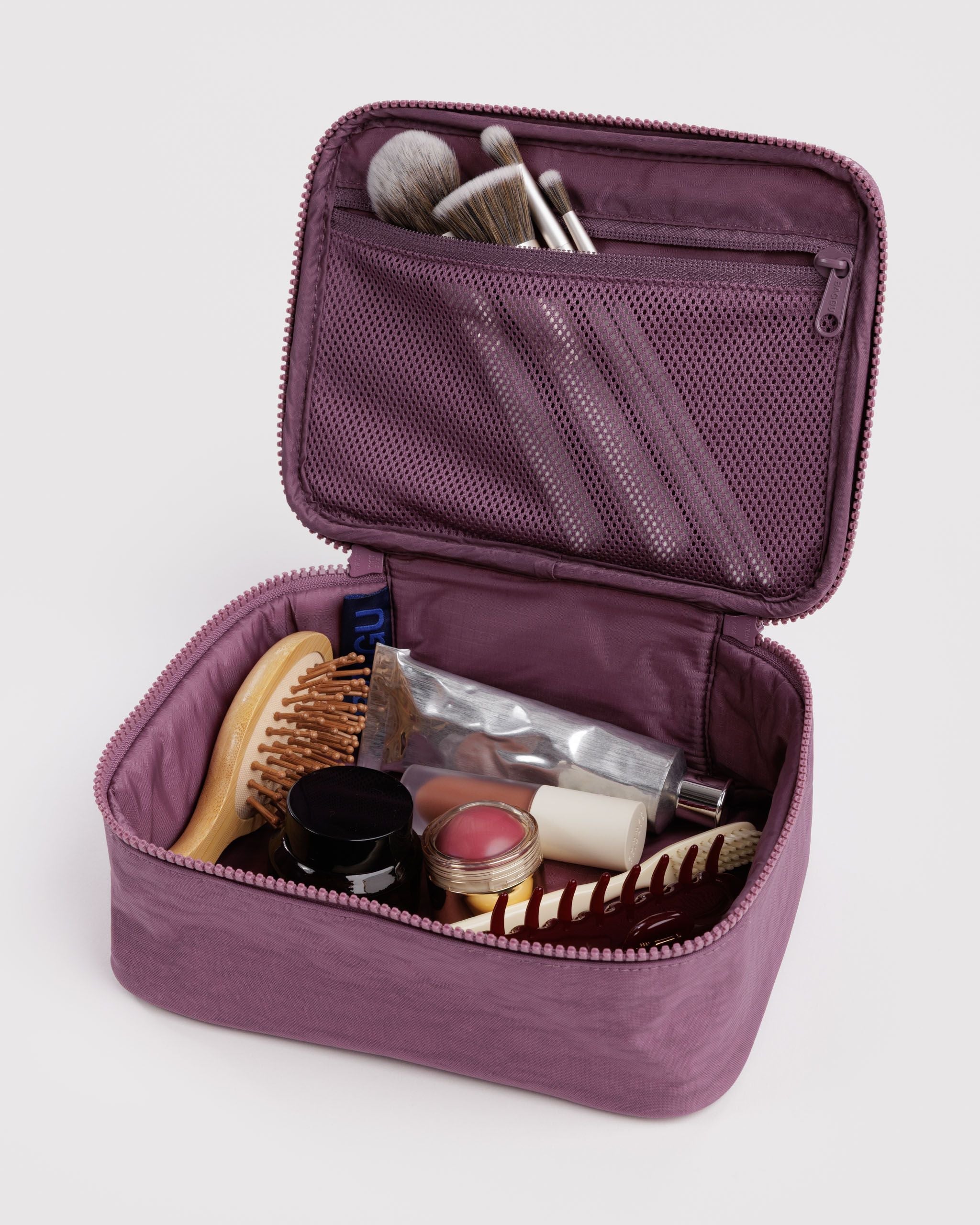 Organized Travel Essential - Small Cosmetic Case in Wild Plum