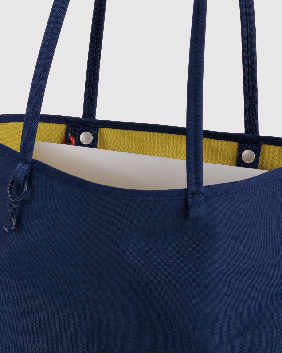 Flexible Daily Tote - Medium Nylon Reversible Tote in Navy Mix