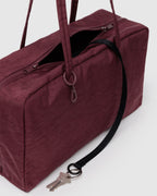 Easy Day to Night Carry - Medium Nylon Bowler Bag - Sale in Mahogany