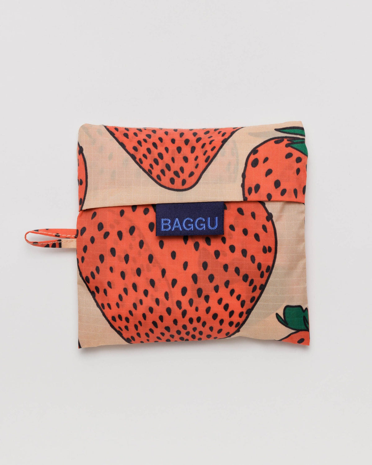 Lightweight Reusable Essential - Standard Baggu in Strawberry