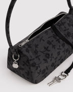 Easy Day to Night Carry - Nylon Loaf Bag in Charcoal Ditsy Floral