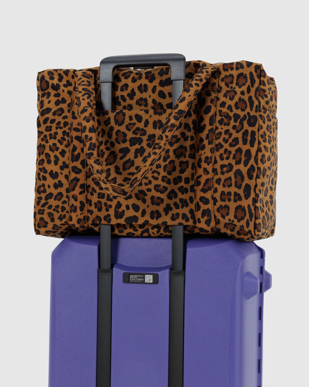Lightweight Trip Companion - Cloud Carry-On in Leopard