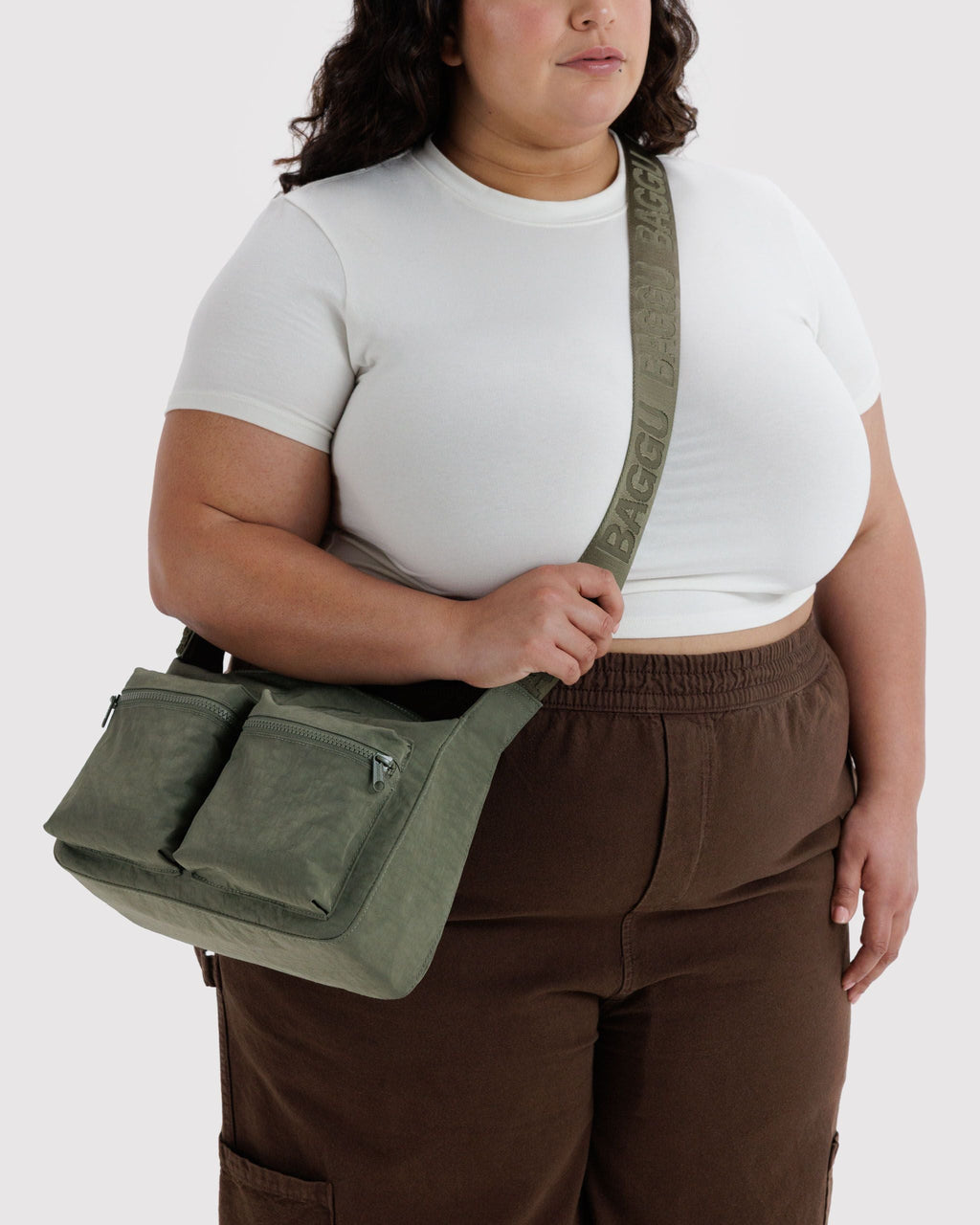 Easy Day to Night Carry - Medium Cargo Crossbody in Caper