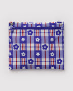 Lightweight Trip Companion - Cloud Carry-On in Market Plaid Blue
