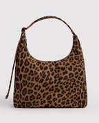 Nylon Shoulder Bag - Leopard
