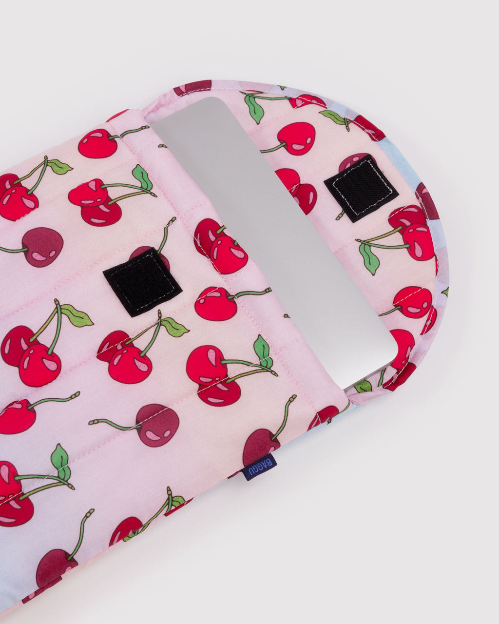 Padded Everyday Protection - Puffy Laptop Sleeve 13 14 in Cherries