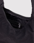 Easy Day to Night Carry - Mini Nylon Shoulder Bag in Black
