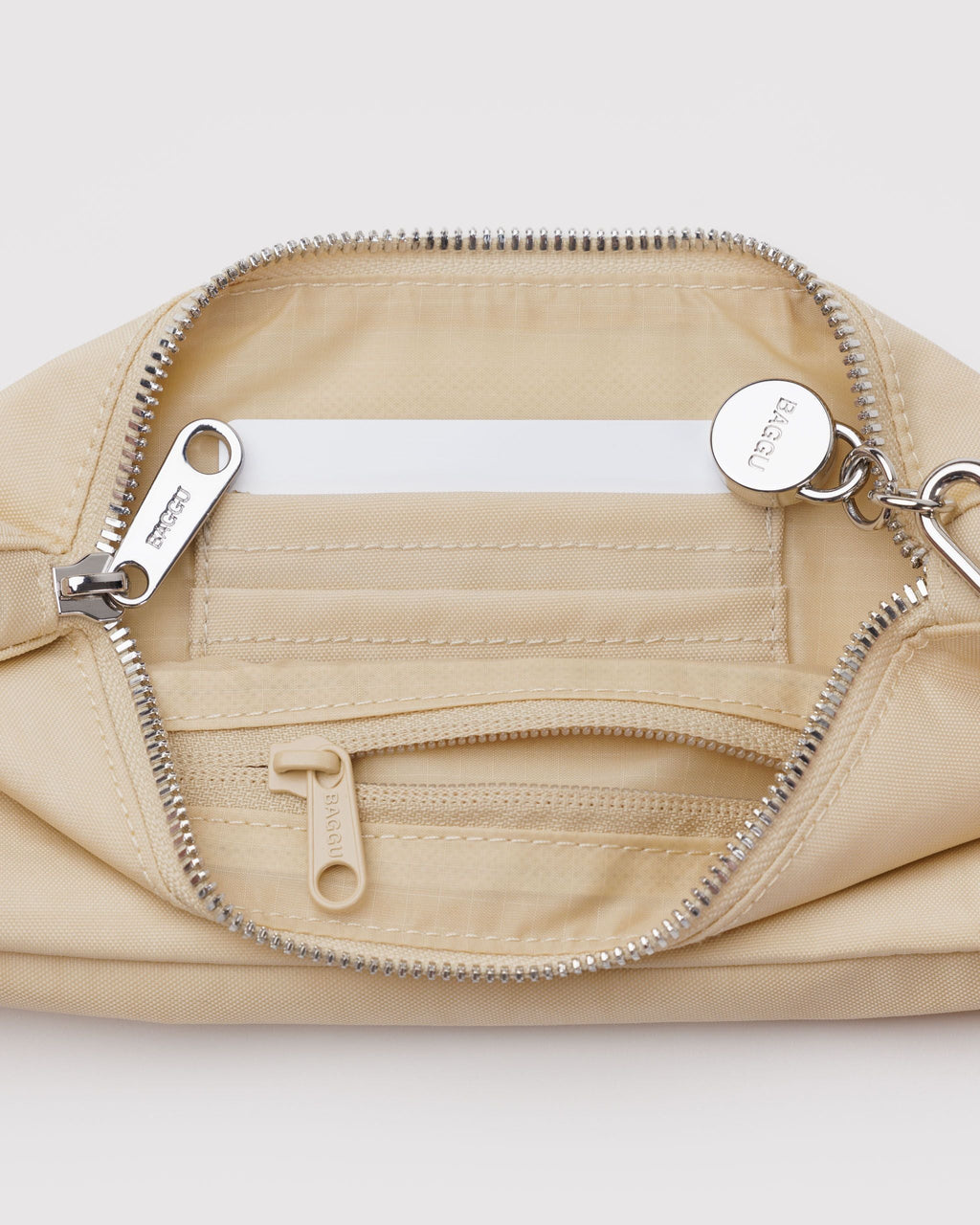 Easy Day to Night Carry - Nylon Pochette - Sale in Custard
