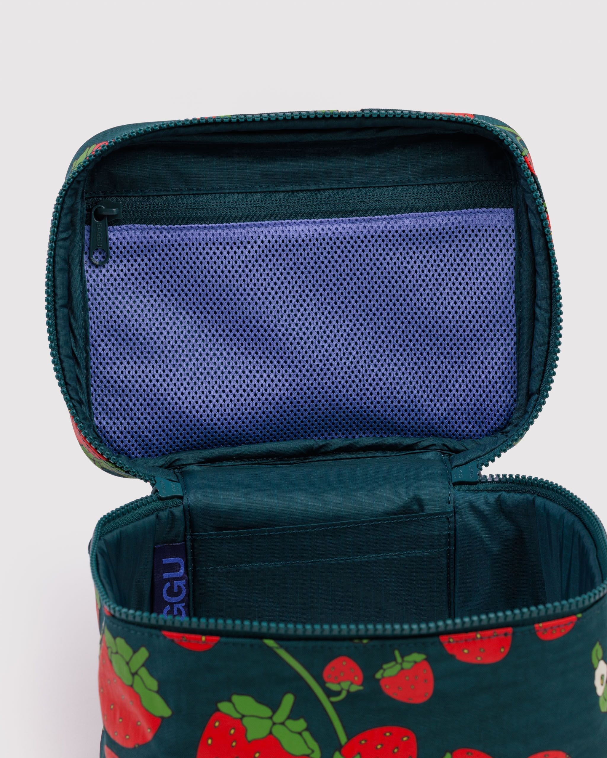 Organized Travel Essential - Large Cosmetic Case in Strawberry Blossom