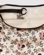 Medium Nylon Crescent Bag in Storybook Floral - Easy Style