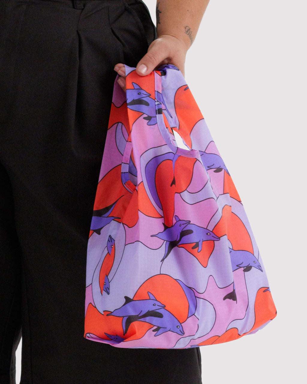 Lightweight Reusable Essential - Baby Baggu in Dolphins