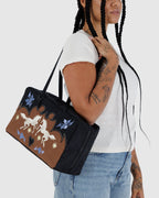 Medium Nylon Bowler Bag - Sale in Western Applique - Easy Style